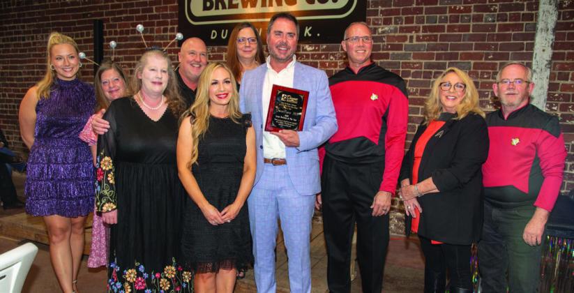 OmniCare 365 was named the Large Business of the Year during the Durant Area Chamber of Commerce Banquet last Friday. Matt Swearengin | Durant Democrat