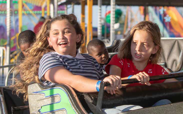 The Bryan County Fair was held last week at the fairgrounds and it included a carnival.