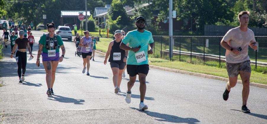 A 5K run on May 30 was one of many activities during the Durant Area Chamber of Commerce Magnolia Festival.