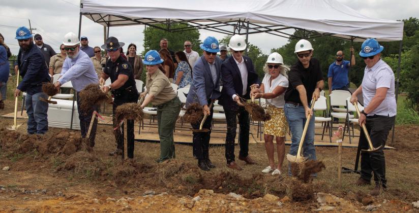 Ground was broken last week for the new City of Durant animal shelter. Matt Swearengin | Durant Democrat