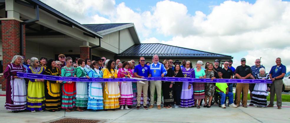 The Choctaw Nation had a ribbon cutting last week for its new community center on Chahta Way. Matt Swearengin | Durant Democrat