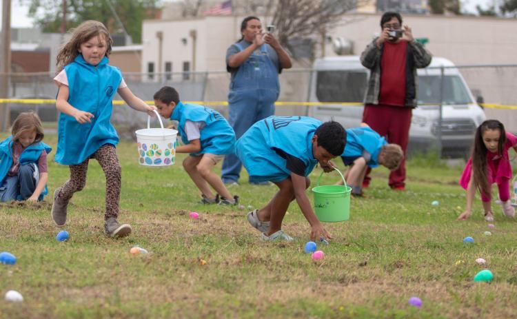 Kiwanis Club of Durant had its annual Easter egg hunt April 3 at the Boys &amp; Girls Club. Matt Swearengin | Durant Democrat