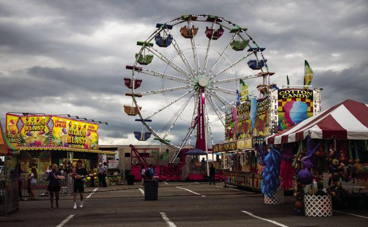 Mitchell’s Amusement Carnival, presented by Cardinal FG, was one of many attractions during the Magnolia Festival at the Choctaw Event Center last week. Matt Swearengin | Durant Democrat
