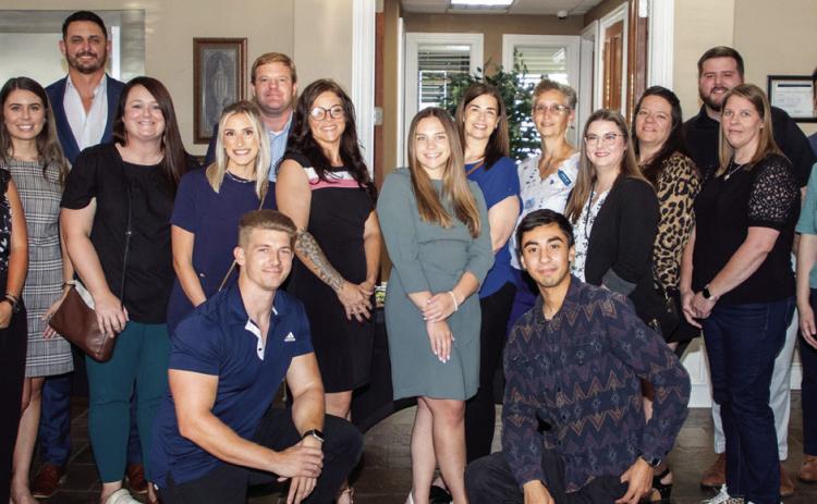 A reception was held last week at Shamrock Bank for the 2025-2026 Leadership Durant class. Matt Swearengin | Durant Democrat