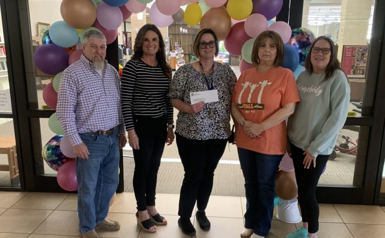 Bryan County can save lives and the Boys &amp; Girls Club received a check from the Oklahoma Blood Institute Greater Good program because the county exceeded its goal. Debra Watkins and Athena Watkins present the check to Boys &amp; Girls Club of Durant . Photo provided | OBI