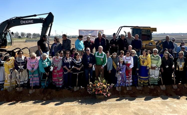 The Choctaw Nation had a groundbreaking ceremony for a Durant Community Center. Photo provided | Choctaw Nation