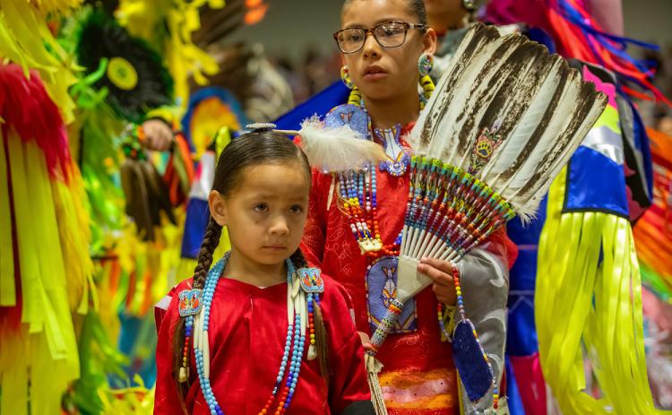 The annual Choctaw PowWow will be Nov. 1-3 at the Choctaw Event Center and admission is free. This photo is from last year’s PowWow. Matt Swearengin | Democrat file photo