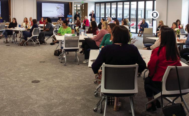 Many local women attended the Women in Entrepreneurship Leadership Conference at First United Bank. Matt Swearengin | Durant Democrat