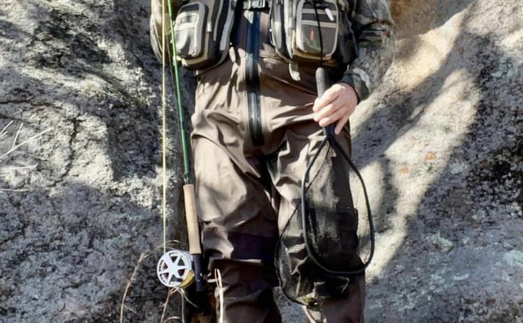 Mark Swearengin has been fishing for trout on the Blue River Photo provided