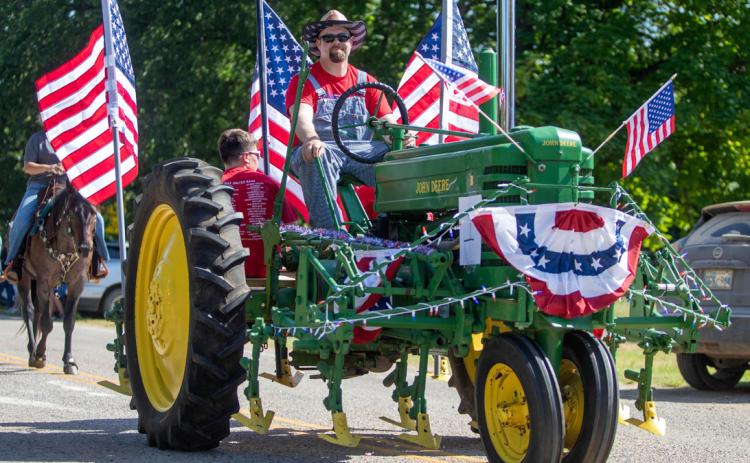 Town of Bennington Homecoming had many activities July 4, including a parade that morning.