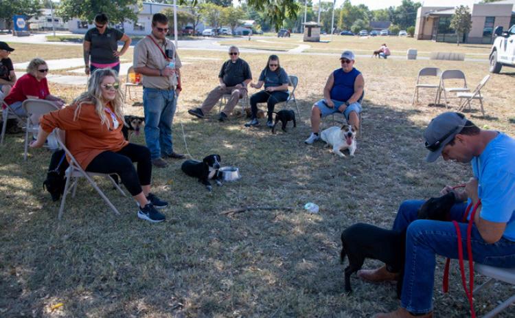 Our Saviour’s Lutheran Church hosted a pet adoption Oct. 5 and several animals were adopted. Matt Swearengin | Durant Democrat