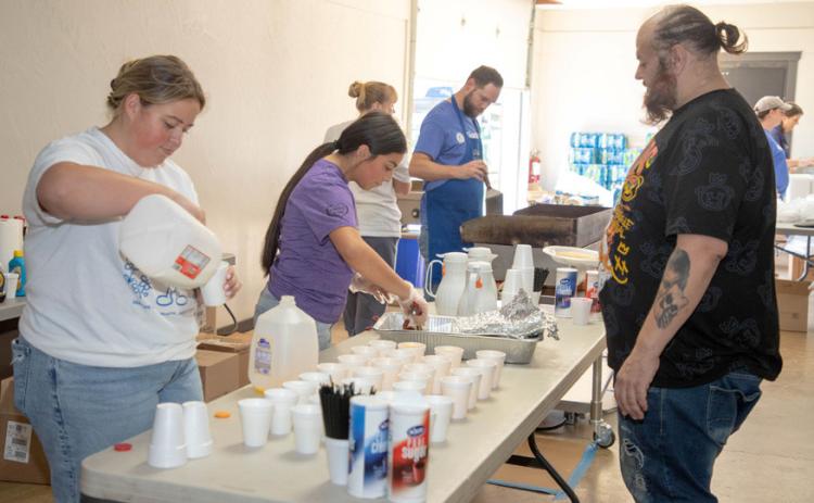 The Kiwanis Club of Durant Pancake Day was Nov. 4 at the Clay Jones Community Building.