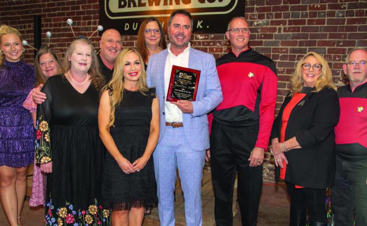 OmniCare 365 was named the Large Business of the Year during the Durant Area Chamber of Commerce Banquet last Friday. Matt Swearengin | Durant Democrat