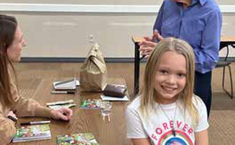  Local children’s book author speaks at luncheon