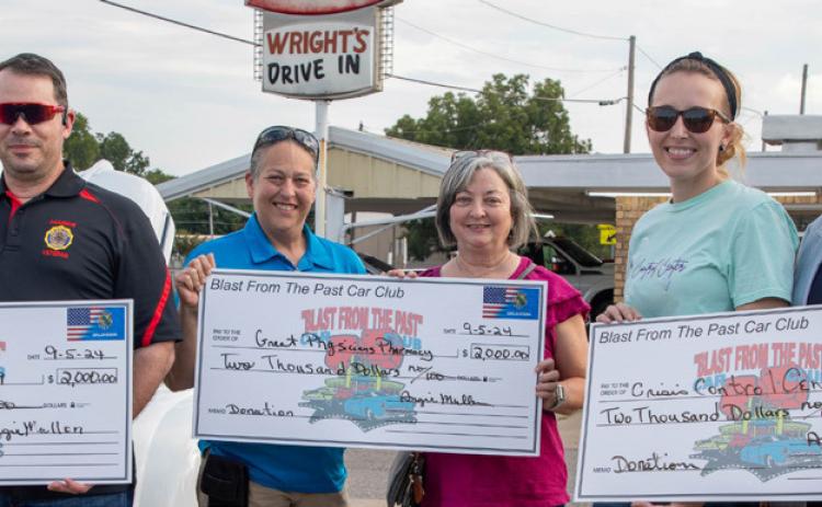 Car club donates to three organizations