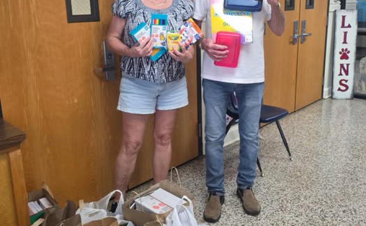 Photo provided | WI Washington Irving would like to say a big thank you to St. John’s Episcopal Church in Durant for their generous donation of school supplies. Their mission is to serve the community around them and we are blessed to be a part of that community.