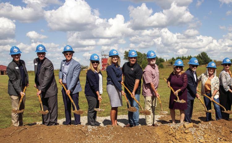 Kiamichi Tech – Durant broke ground last week for what will be the Skilled Systems Training Center. Matt Swearengin | Durant Democrat