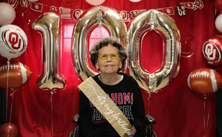 Mary Perkins celebrates 100th birthday