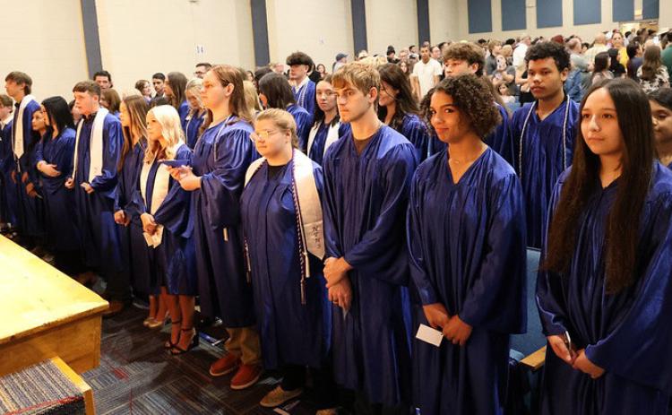 Kiamichi Tech had a graduation ceremony on May 14 in the Durant Middle School Auditorium Photo provided | KTC