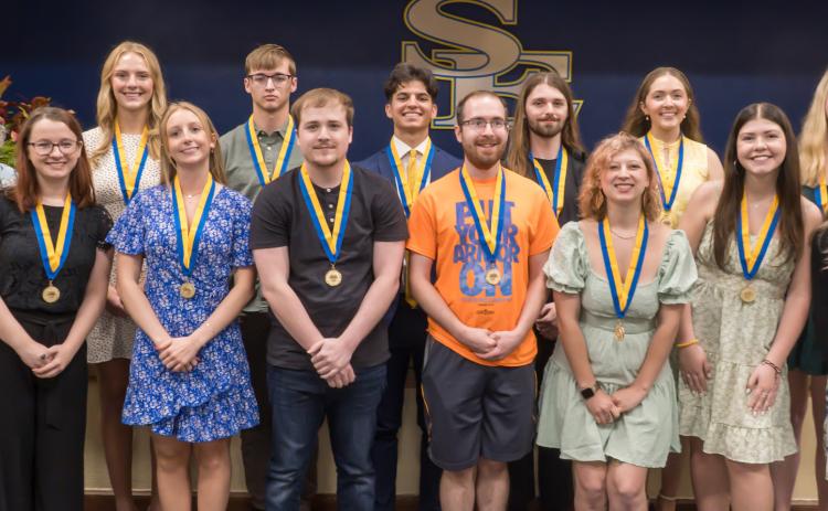 Southeastern Honors graduates were recognized at a recent banquet. Raymond Griffith | SE