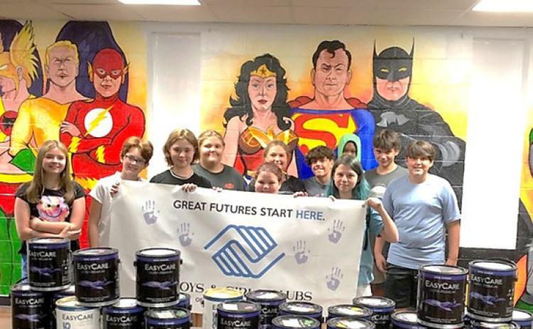 Durant Lumber Company paint donation helps Boys & Girls Clubs