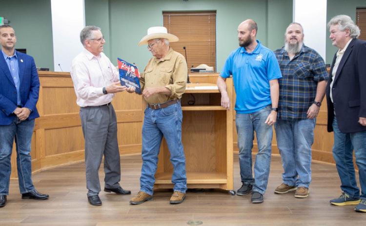 Durant City Council voted to name the baseball fields the Rick Mote Legacy Baseball Diamond in honor of recently retired city employee Rick Mote, who worked 47 years for the city. Parks manager Ryan Brewer asked the council to approve this and he said Mote was a dedicated employee.