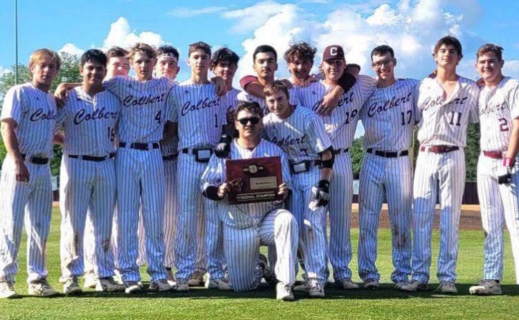 The Colbert Leopards baseball team advanced to the semis in a state tournament. Photo provided