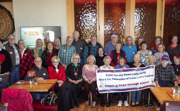 Swearengin speaks to Bryan County Democrats