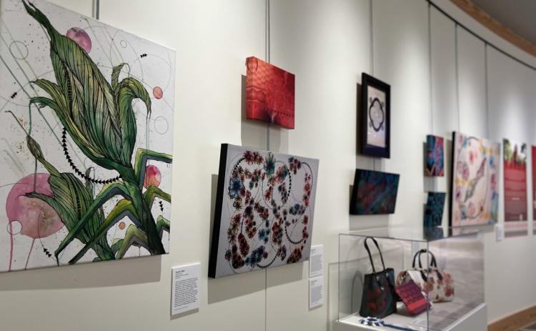 Works by Choctaw artist Kristin Gentry are now showing in “Resilient Roots: The Unyielding Spirit of the Choctaw Woman” at the Choctaw Cultural Center. Photo by The Choctaw Nation