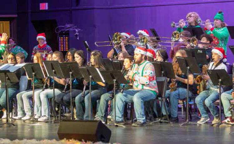 Christmas band concert
