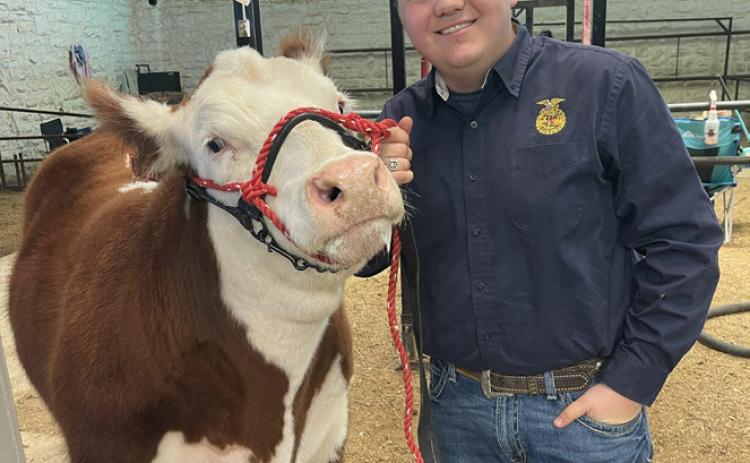 Tulsa State Fair Ringmasters award $2,000 scholarship to Braden Hamilton