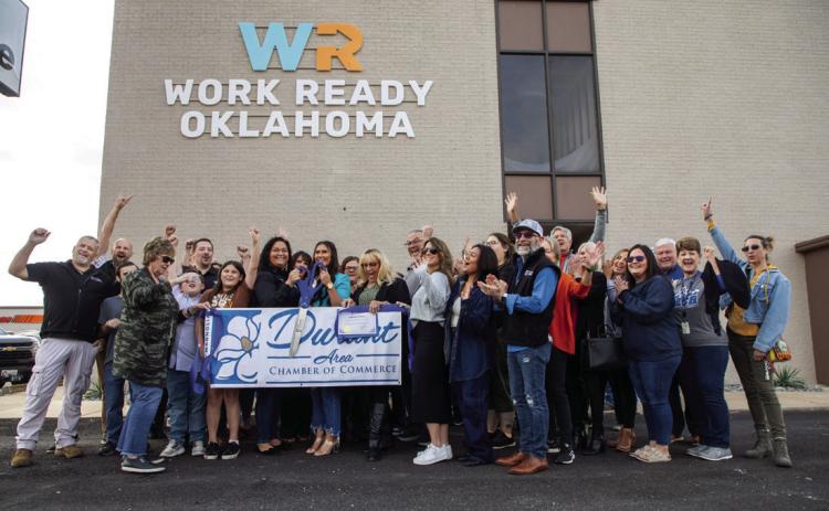 Work Ready Durant had its grand opening and ribbon cutting at 1001 W. Main St. Nov. 1. Matt Swearengin | Durant Democrat