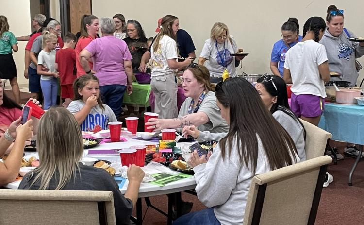 Durant First United Methodist Church had is Teacher Appreciation Luncheon on Aug. 13 and almost 200 teachers and staff from the Durant School District were served. Photos provided