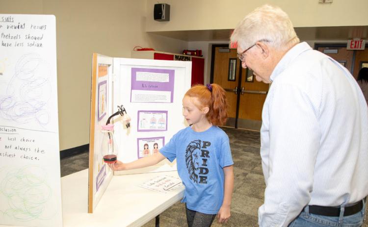 Washington Irving has science fair
