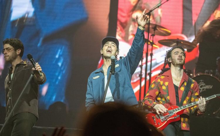 Jonas Brothers performed recently at Choctaw Grand Theater. Photos by Tony Goza