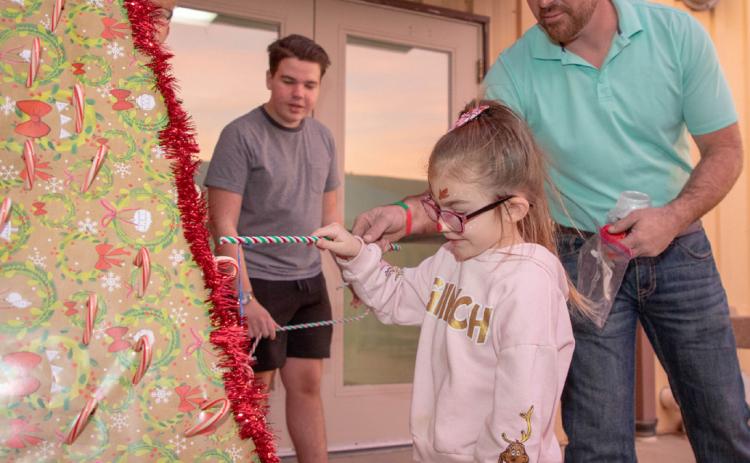 There were many activities at the Robert E. Lee Early Childhood Center on Dec. 11. Matt Swearengin | Durant Democrat