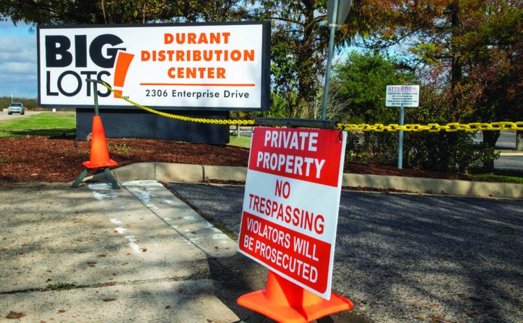Rumors have been circulating in Durant that the former Big Lots Distribution Center could be converted into an ICE detention facility, however, the city says it has not been contacted about this and that the property is not zoned for that. Matt Swearengin | Durant Democrat