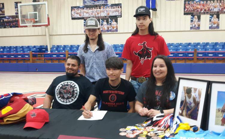 Silo Rebel Ashton Davis signed with Northwestern Oklahoma State in Alva.