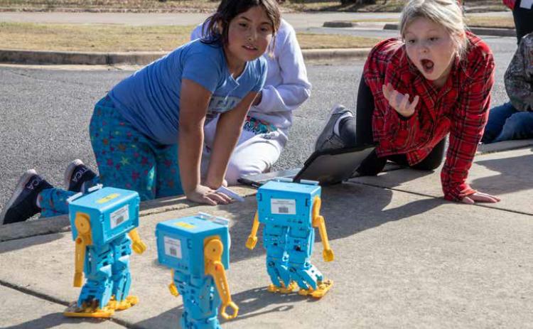 New mobile training lab visits Washington Irving