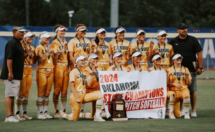 Caddo claims 3rd straight slow pitch crown