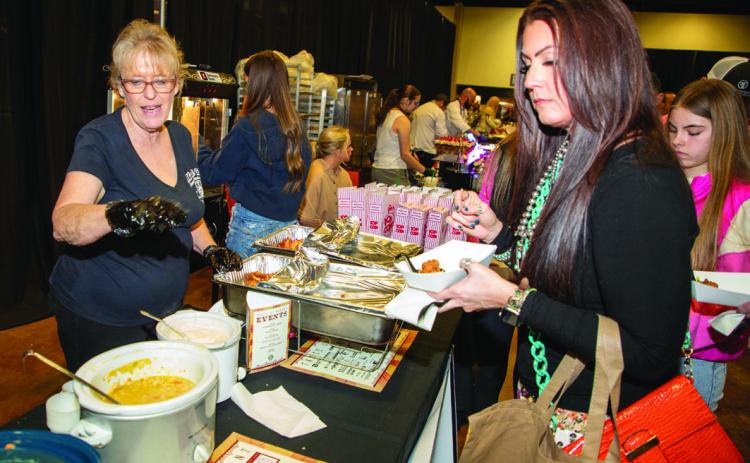 Leadership Durant’s annual Taste of Durant will be March 1 at Choctaw Event Center and this photo is from last year. Many local eateries will have food to sample and there will be entertainment. Matt Swearengin | Durant Democrat