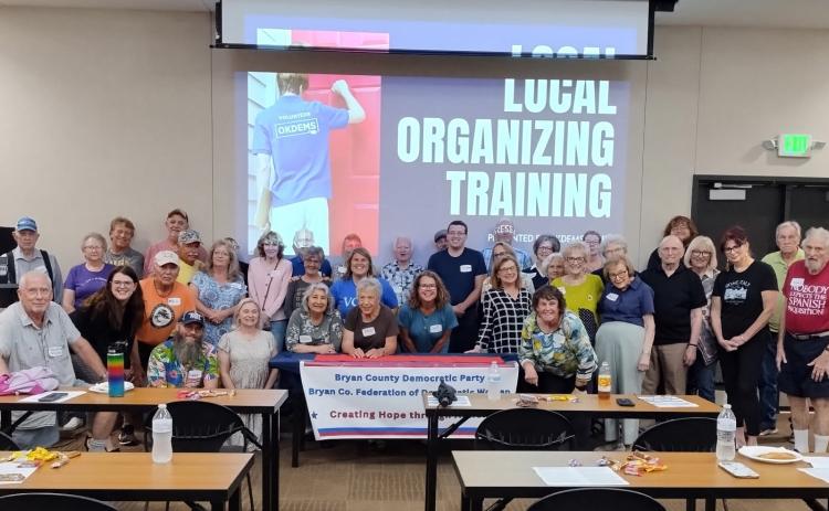 Bryan County Democratic Party has training session