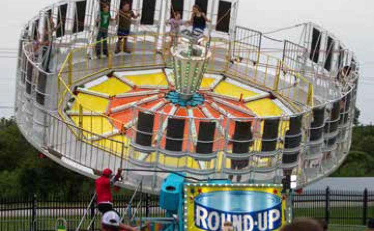 The carnival is among activities at the Bryan County Free Fair. Matt Swearengin | Durant Democrat