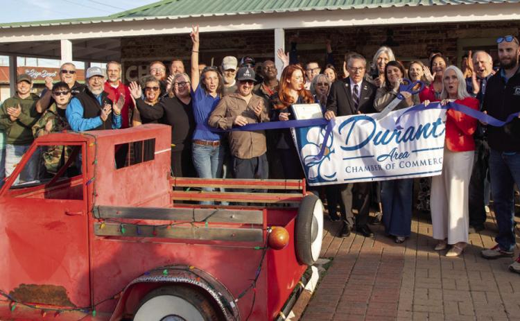 There was a ribbon cutting last week to celebrate the renovation of the Market Square Cafe on North First Avenue in downtown Durant. Matt Swearengin | Durant Democrat