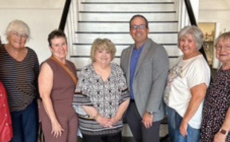 The Bryan County Retired Teachers Association met at Opera House Coffee.