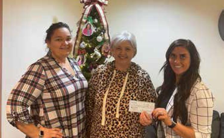 Youth Services receives donation from Delta Kappa Gamma