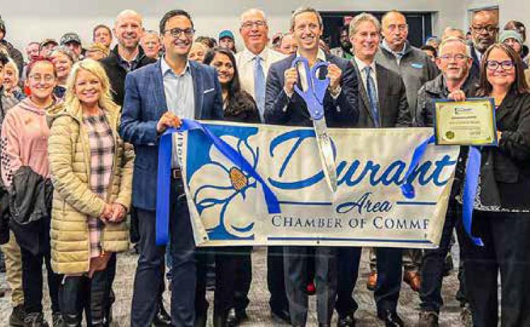 GAMCO celebrated its third building and operations expansion during a ribbon cutting last week by the Durant Area Chamber of Commerce. Since 1989, GAMCO has been manufacturing in Durant. In 2006, they were purchased by family-owned company Bobrick. The latest expansion features a state-of-the-art training facility and newly added administration offices. Photo provided | Durant Chamber