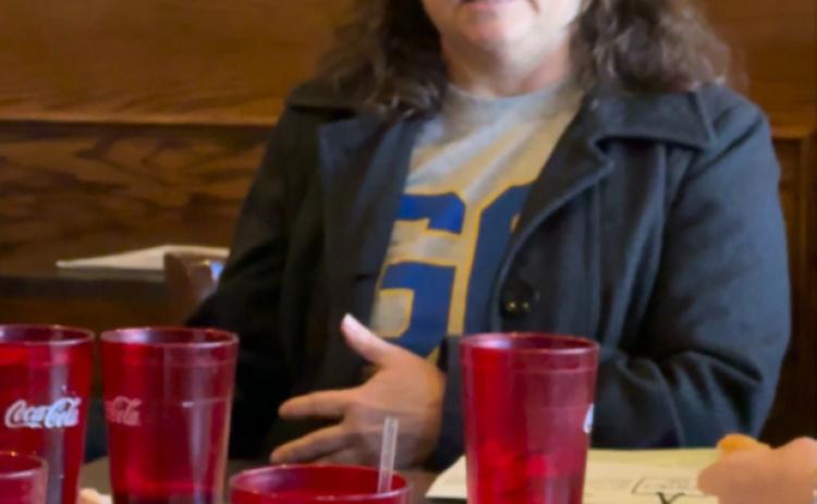 Darla Ellett, Executive Director for Student Support Services (TRIO) and the McNair Scholars Program at Southeastern Oklahoma State University, was the speaker for the Bryan County Retired Educators January meeting. Photo provided