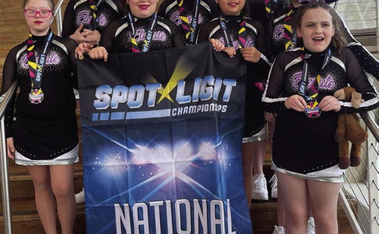 Elevate McKinley is a cheer team for children with diering abilities. Photo provided