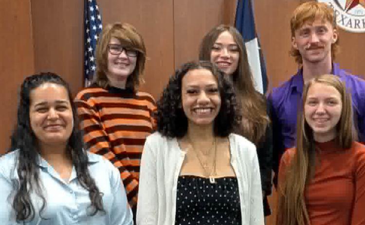 Southeastern Oklahoma State University Honors Program students Aidan Devore, Jaygen Guilbeau, Olivia Jones, Victoria Arnold and Jameelah Ahmed presented their research at the Fourth Annual Red River Honors Symposium, hosted by Texas A&amp;M University-Texarkana. Photo provided